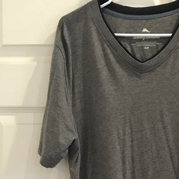 TOMMY BAHAMA gray short sleeve tee shirt - Picture 5 of 6